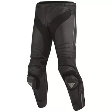 Dainese Misano Leather мотоштаны Black Черный