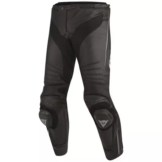 Dainese Misano Leather мотоштаны Black Черный (размер: 58)