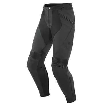 Dainese Pony 3 Perforated Leather мотоштаны Black Черный