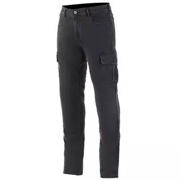 Alpinestars Barton Cargo Jeans Rinse Plus Black Черный