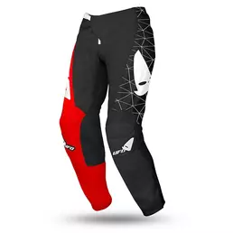 Ufo Tecno мотоштаны Black Red Черный