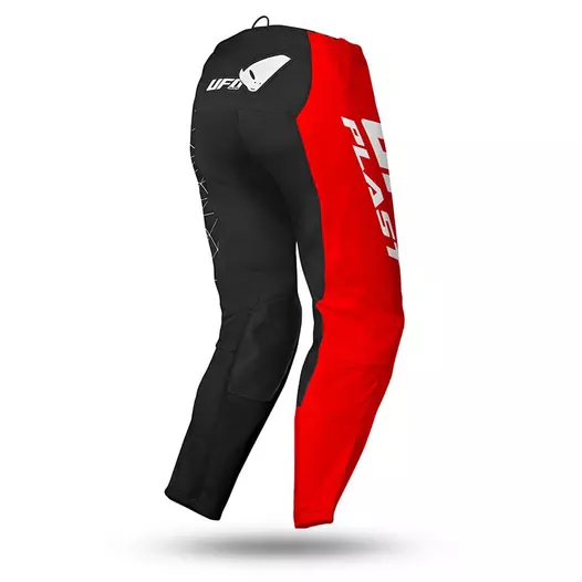Ufo Tecno мотоштаны Black Red Черный