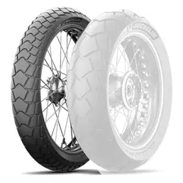 Michelin 110/80R19 Anakee Adventure 2 59V Motosiklet Ön Lastik Черный