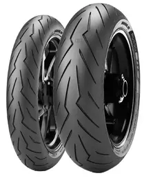 Мотошины летние Pirelli Diablo Rosso III 140/70 R17 66H Черный