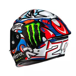 Hjc Rpha 1 V2 Carbon Мотошлем Quartararo Le Mans 3 Синий