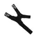 Dual Strap Kit For Knee Braces Fluid Черный