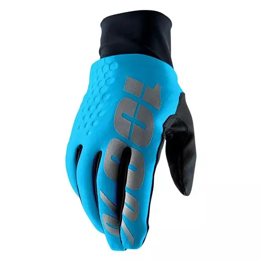 100% Hydromatic Brisker мотоперчатки Blue Синий (размер: s)