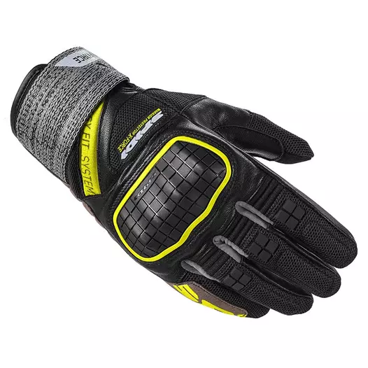 Spidi X Force мотоперчатки Black Yellow Желтый (размер: s)