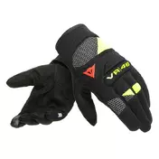 Dainese Vr46 Curb Short мотоперчатки Black Yellow Желтый