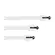 Alpinestars Tech1/3 Buckle Straps White Белый