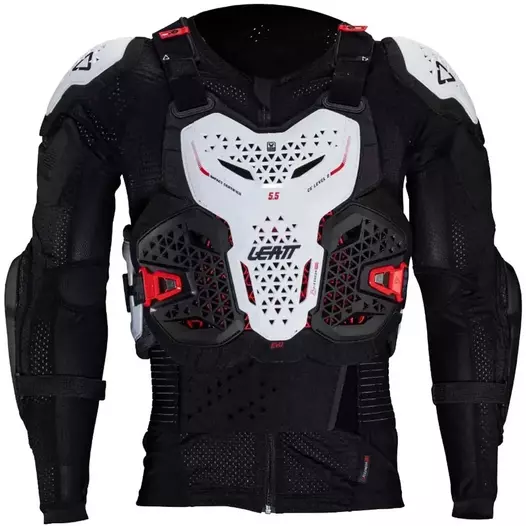 LEATT 5.5 Evo langarm-schutzjacke Белый