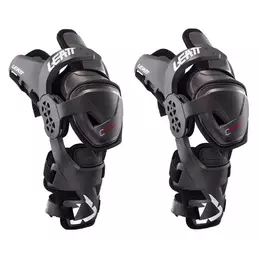 LEATT C Frame Junior Knee Braces knieschoner Серо-черный