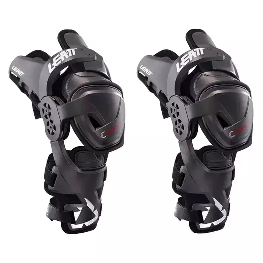 LEATT C Frame Junior Knee Braces knieschoner Серо-черный