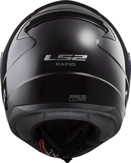 LS2 FF353 Rapid Kid Mini Single Mono мотошлем детский черный