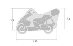Моточехол STARKS Scooter XL