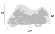 Моточехол STARKS Luxury Tourer