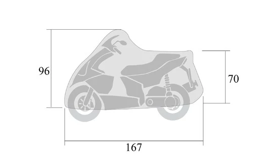 Моточехол STARKS Scooter S (50cc)