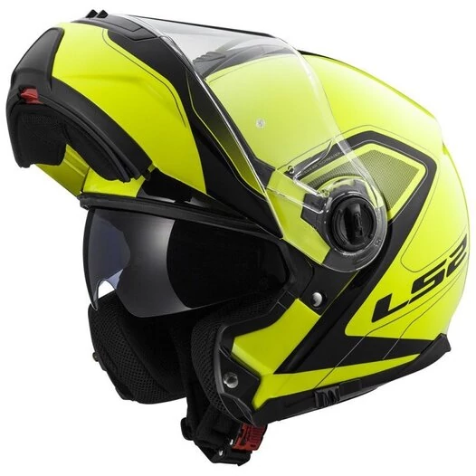 LS2 FF325 Strobe Civik Hi-Viz мотошлем