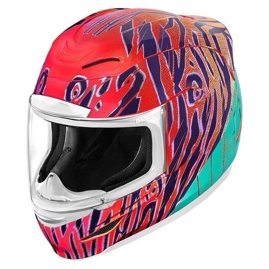 Icon Airmada Wildchild мотошлем оранжевый