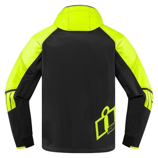 Icon Merc Crusader Hi-Viz мотокуртка