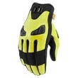 Icon Automag 2 Hi-Viz Touchscreen мотоперчатки кожаные желтые