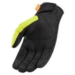 Icon Automag 2 Hi-Viz Touchscreen мотоперчатки кожаные желтые