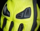 Icon Automag 2 Hi-Viz Touchscreen мотоперчатки кожаные желтые