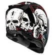 Icon Airflite Skull мотошлем черный (размер: m)