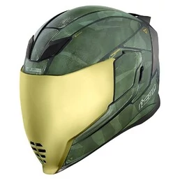 Icon Airflite Battlescar 2 мотошлем зеленый