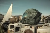 Icon Airflite Battlescar 2 мотошлем зеленый