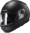 LS2 FF325 Strobe Electric Snow мотошлем черный матовый (электрический визор)