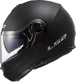 LS2 FF325 Strobe Electric Snow мотошлем черный матовый (электрический визор)