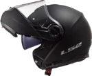 LS2 FF325 Strobe Electric Snow мотошлем черный матовый (электрический визор)