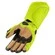 Icon Hypersport GP Hi-Viz мотоперчатки кожаные желтые
