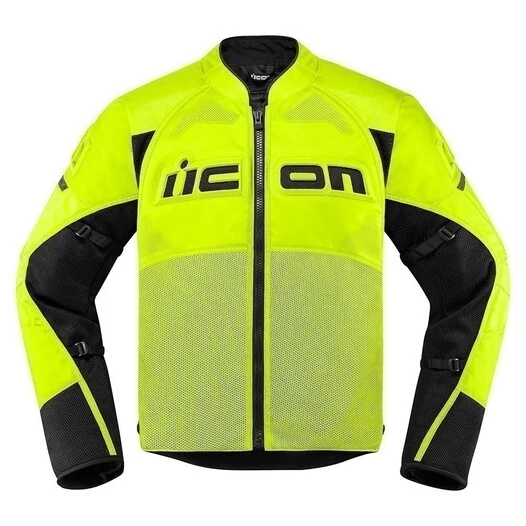 Icon Contra 2 Hi-Viz желтая мотокуртка (размер: s)