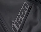 Icon Hypersport 2 черная мотокуртка (размер: 46)