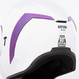 Спойлер для мотошлема Icon Airform фиолетовый зеркальный