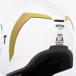 Спойлер для мотошлема Icon Airform золотой зеркальный