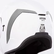 Спойлер для мотошлема Icon Airform серебряный зеркальный