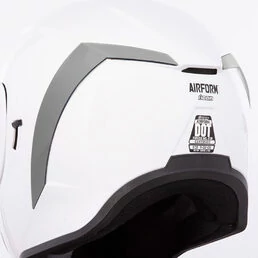 Спойлер для мотошлема Icon Airform серебряный зеркальный
