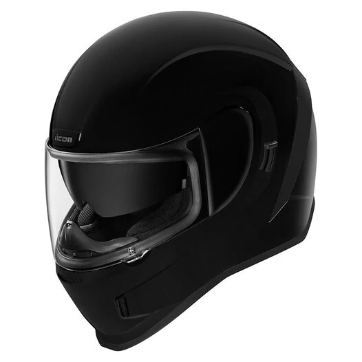 Icon Airform черный глянцевый мотошлем