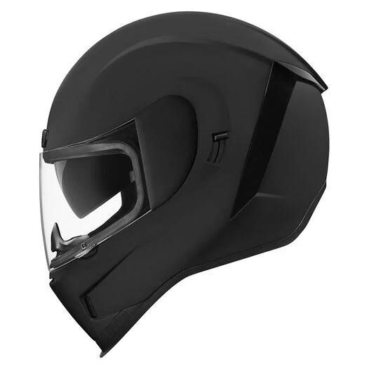 Icon Airform Rubatone черный матовый мотошлем (размер: s)