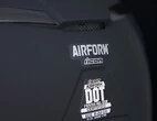 Icon Airform Rubatone черный матовый мотошлем (размер: s)