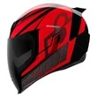 Icon Airflite QB1 красный мотошлем