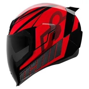 Icon Airflite QB1 красный мотошлем