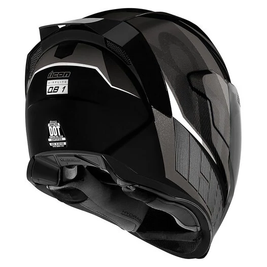 Icon Airflite QB1 черный мотошлем (размер: m)