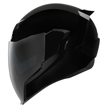 Icon Airflite Gloss мотошлем черный
