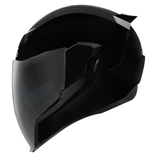 Icon Airflite Gloss мотошлем черный