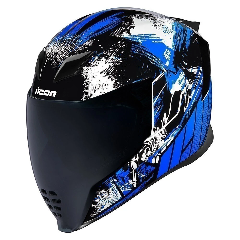 icon airflite stim helmet blue Icon Airflite Stim blue motorcycle helmet buy: price, photos, reviews in  the online Store Partner-Moto