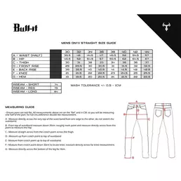 Bull-it Onyx Straight Regular Jeans Black Черный